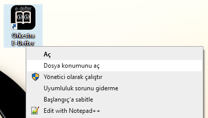 E-Defter Hata Mesajı 
